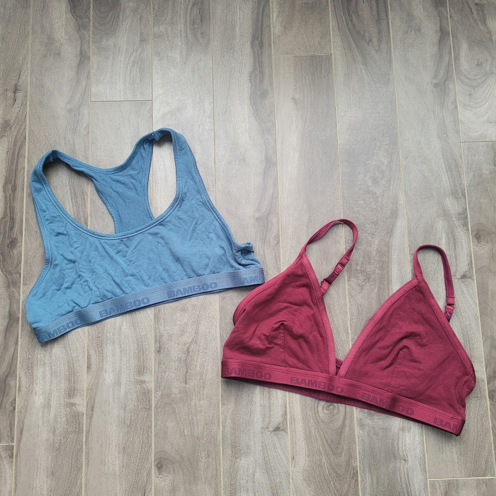 3/30$ Bamboo Underwear Bralettes